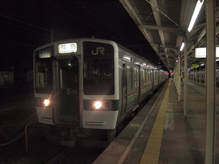 719系普通 東北本線黒磯駅