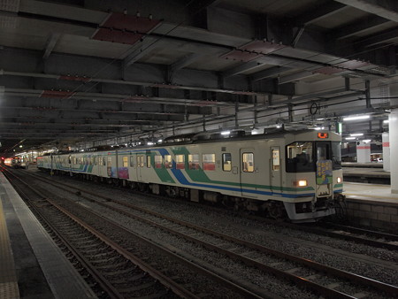 阿武隈急行8100系普通 東北本線仙台駅02