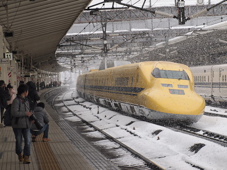 ドクターイエロー 東海道新幹線米原駅04