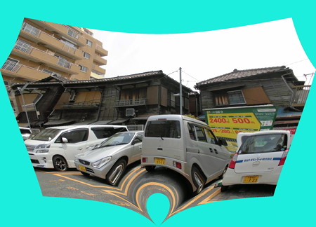 品川百景_北品川の古い民家の家並み(界隈)-02a(2)