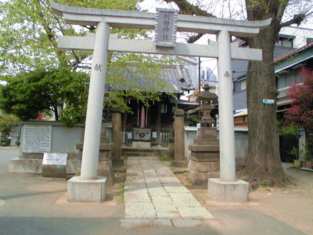 東品川_利田神社(かがたじんじゃ)-01
