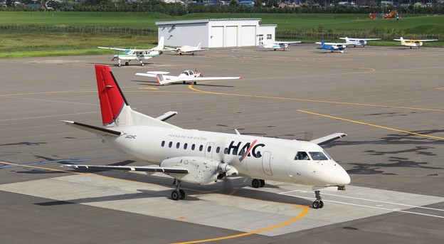 札幌丘珠空港にて(OKADAMA Airport) (4)