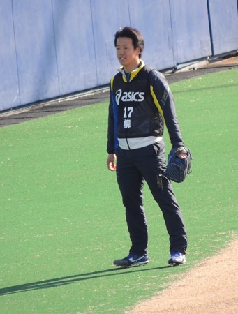 柳 裕也選手。