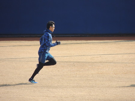 走ります。
