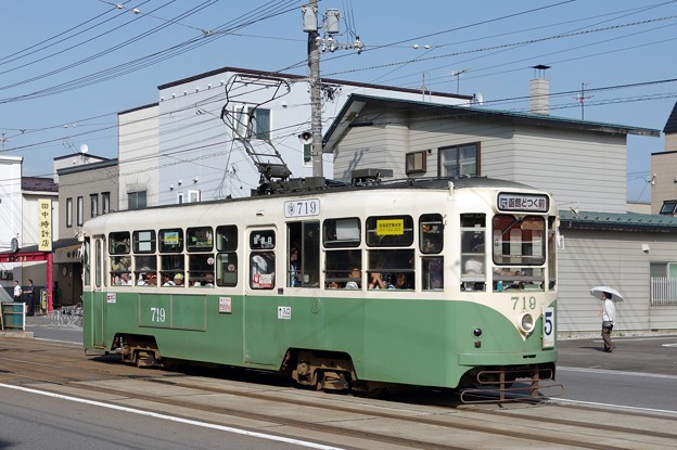 函館市電７１０形電車７１９号