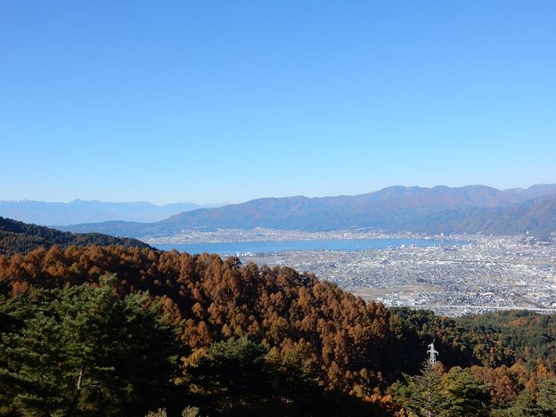 写真: DSCN1168 諏訪湖を望む