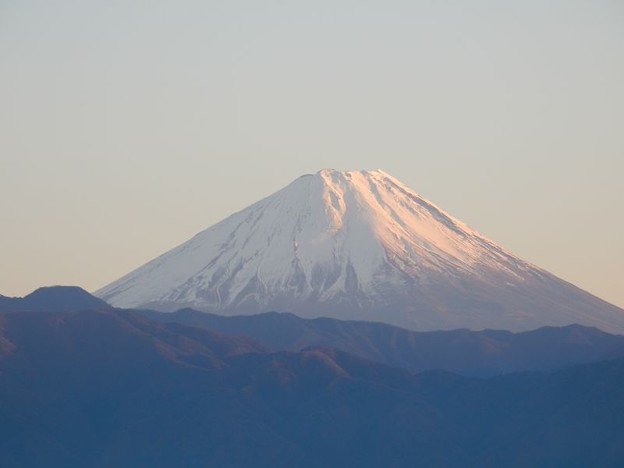 DSCN1268 赤富士 写真: DSCN1268 赤富士
