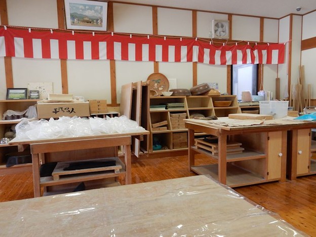 DSCN1701 そば打ち道場にて 写真: DSCN1701 そば打ち道場にて