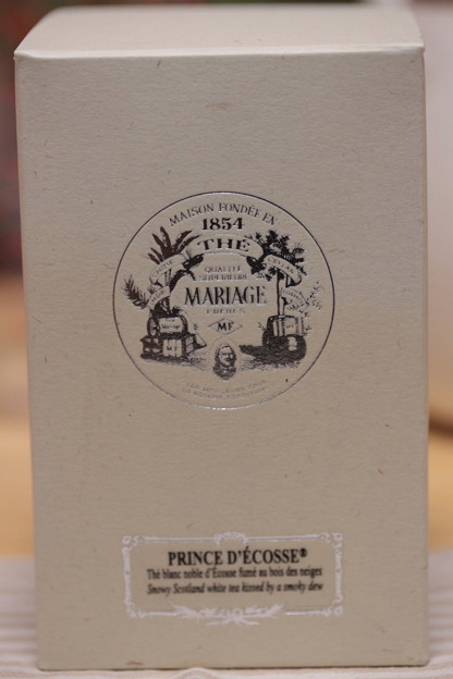 MARIAGE FRERES PRINCE D&#039;ECOSSE - Prince of Scotland - Smokey White Tea - Scotland 外箱