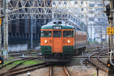 115系@高崎駅