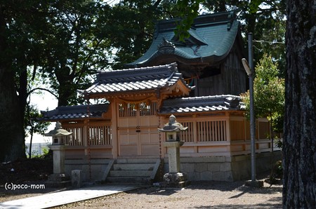 観音の里めぐり 南郷会館 聖観音立像 八坂神社 DSC_0098