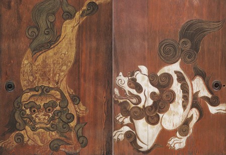 養源院 獅子杉戸絵 俵屋宗達
