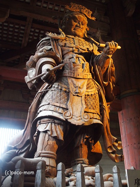 東大寺大仏殿 広目天 P 写真共有サイト フォト蔵