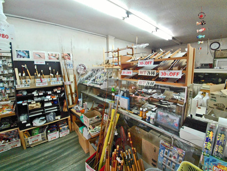 ベストフィッシング 店内