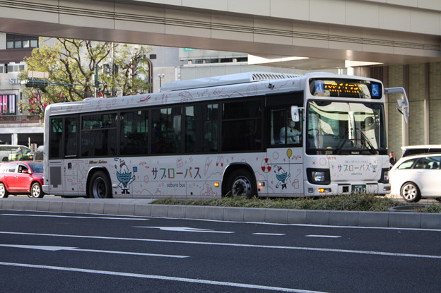 日本交通　サブローバス　新型エルガ