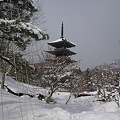 五重塔・雪の季節