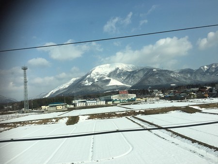 伊吹山です。さむそー
