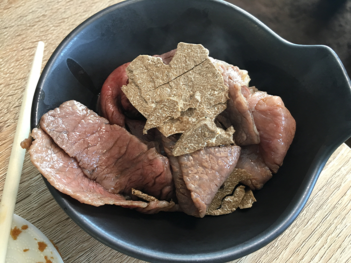 トリュフすき焼き