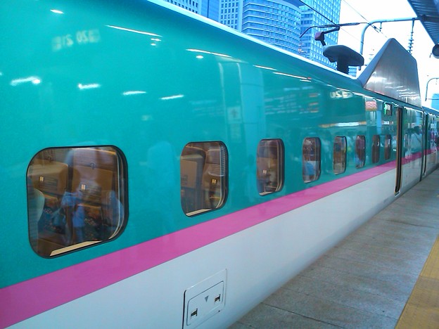 WUG見たあとそのまま東北新幹線に…初はやぶさだっけな