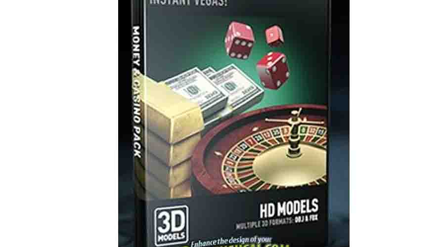 videocopilot Money Casino 3D娱乐,赌场类模型