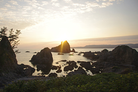 そろそろ日没