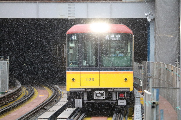 雪と1000系