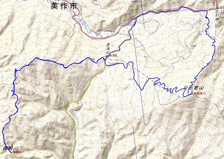 2016-09-03 日名倉山～総検行山～郷鴫山