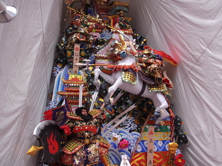 06 博多祇園山笠 飾り山 千代流 2012年 三國志(さんごくし)写真画像2