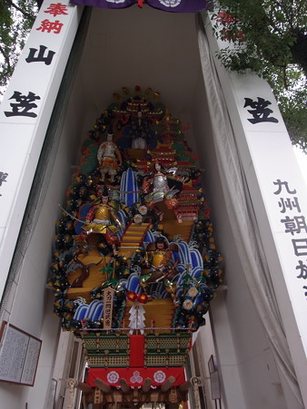 16 博多祇園山笠 飾り山 大刀一閃巴武勇(だいとういっせんともえのぶゆう)2012年 写真画像2