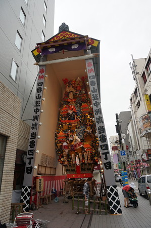 04 2014年 博多祇園山笠 飾り山笠 奮戦本能寺と舁き山 猩々酒宴壽 中洲流 (17)