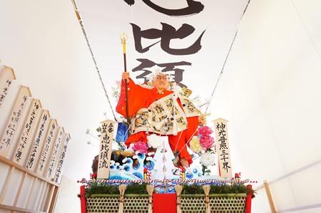 博多祇園山笠 2016年 舁き山 五番山笠 恵比須流 神光普照三千界 (11)