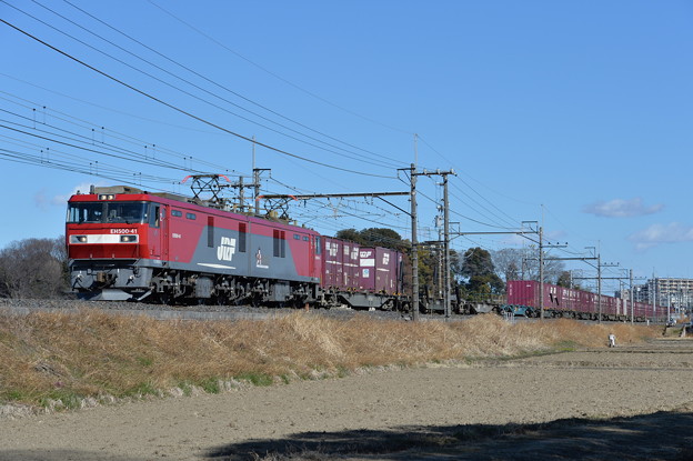 Photos: 貨物列車 (EH500-41)