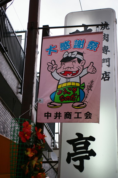 Photos: IMGP8635+1　中井商工会の幟