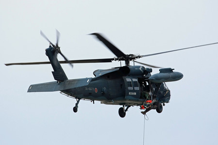 UH-60J 救難教育隊 78-4567 救難デモ IMG_3194_2