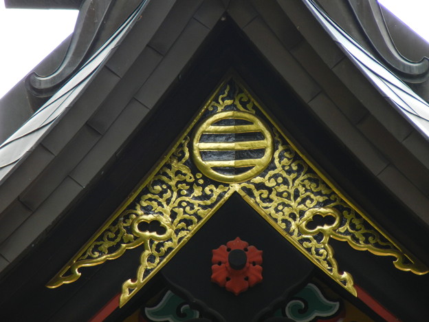 丸に三つ引 波己曽社の紋 妙義神社 群馬県富岡市妙義町妙義 写真共有サイト フォト蔵