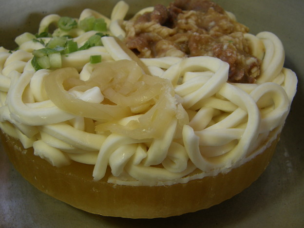 お水がいらない 肉うどん・・・調理前