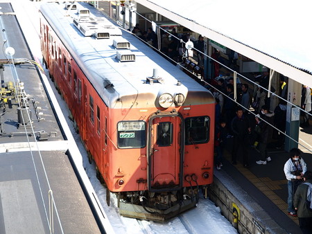 キハ52-156(南小谷駅)2