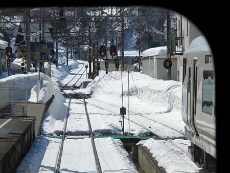 大糸線キハ52-156後方車窓3