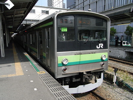 横浜線205系H22編成(橋本駅)