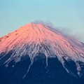 Photos: 1月10日富士市岩本山付近からの夕方富士山～普通な感じでした^_^;