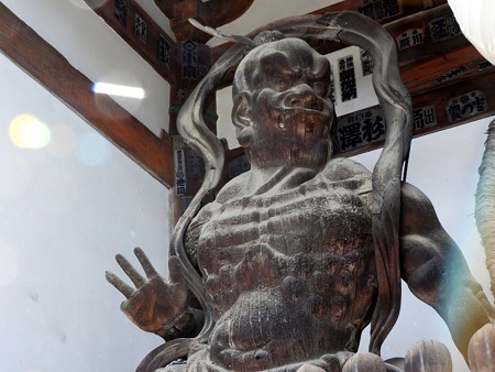 石山寺09 東大門 仁王吽形