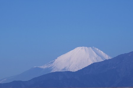 2017.02.04　駅前　富士山