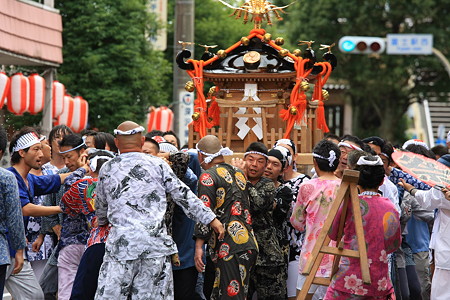 2010.08.08　富士市　甲子祭　神輿