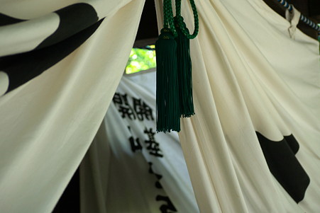 2011.08.09　北鎌倉　円覚寺　如意庵　門幕
