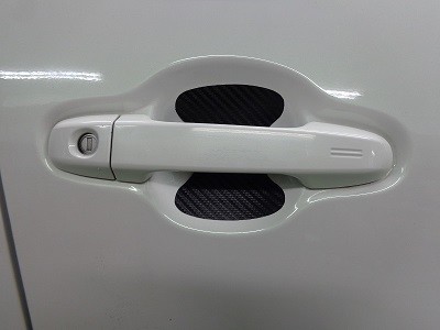 トヨタＡＱＵＡ　ドアハンドル傷防止