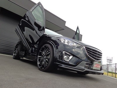 ＣＸ－５　愛知県　ガルウイング取付　４