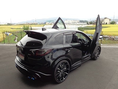 ＣＸ－５　愛知県　ガルウイング取付　６