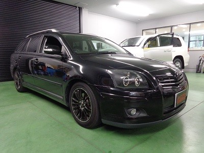 アベンシス　デッドニング施工