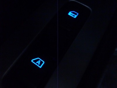 ムラーノ　新潟県　車内ＬＥＤ打ち替え　パワーウインドウスイッチ