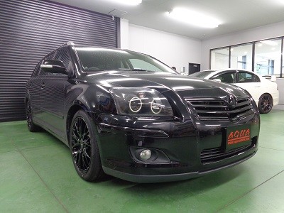 アベンシス　ウェッズＳＡ２０Ｒ装着